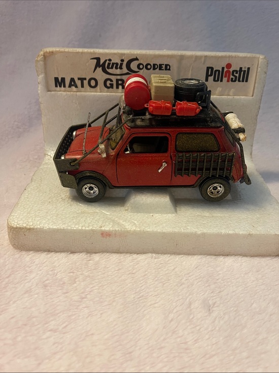 Mini Cooper Red Adventure Toy Car